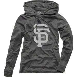  San Francisco Giants Womens Retreat Long Sleeve Grey 