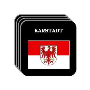  Brandenburg   KARSTADT Set of 4 Mini Mousepad Coasters 