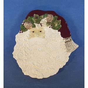   Holly Santa Cookie Platter, by Grasslands Road Amscan