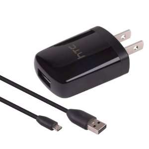  Charger with microUSB Cable HTC Aria Desire myTouch 3G Slide HD2 