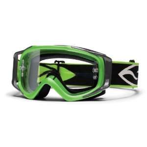    Smith Fuel V.2 Green Clear Afc Motorsports Goggle Automotive