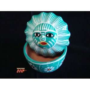   Art/ MEXICO Pottery [Vivrant Hand Painted Colors] 