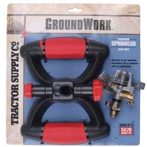  GroundWork® Pulsating Sprinkler with Sled Base Patio 