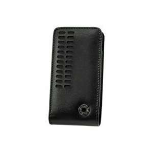 Blackberry 8100 Pearl and Motorola SLVR L7 Black Bergamo Case w 