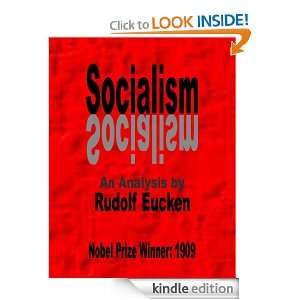 SOCIALISM   an analysis Rudolf Eucken  Kindle Store