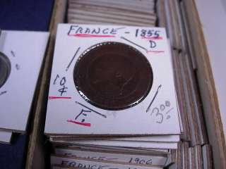WW, 19th/20th century Coin Collection(100s of coins in 2x2s) in 