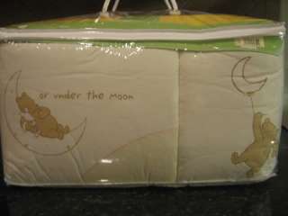 Classic Pooh A BEAR AND HIS THINGS Baby Nursery Crib Bedding Set NEW 
