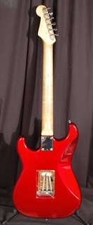1980s FENDER MIJ MADE IN JAPAN E Series RED SPARKLE STRATOCASTER, No 