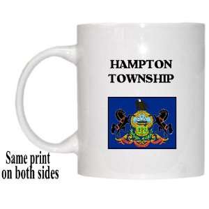   State Flag   HAMPTON TOWNSHIP, Pennsylvania (PA) Mug 