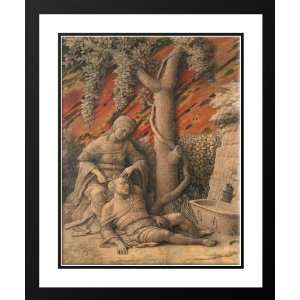  Mantegna, Andrea 28x34 Framed and Double Matted Samson and 