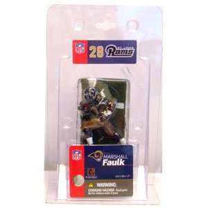   with Marshall Faulk in Saint Louis Rams Blue Jersey 2006 Toys & Games