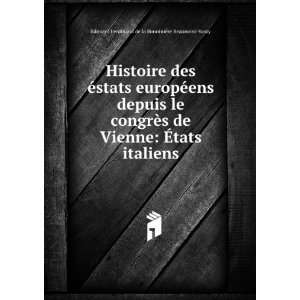   italiens Edouard Ferdinand de la BonniniÃ¨re Beaumont Vassy Books