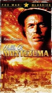 29. Halls of Montezuma [VHS] VHS Richard Widmark