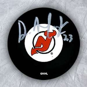  DAVE ANDREYCHUK New Jersey Devils SIGNED Hockey Puck 