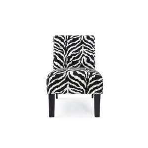  Deco Zebra Accent Chair
