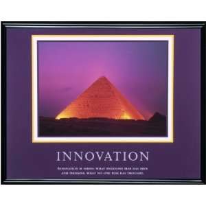  Innovation Framed Print, 30x24, Winners Choice 