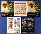 Kenny Chesney Promotional Fold Out Card  