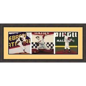  Play Ball Fall by Vincent Scilla   Framed Artwork