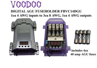 VOODOO DIGITAL READOUT 0/4 AWG DISTRIBUTION BLOCK  