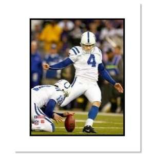  Adam Vinatieri Indianapolis Colts NFL Double Matte Sports 
