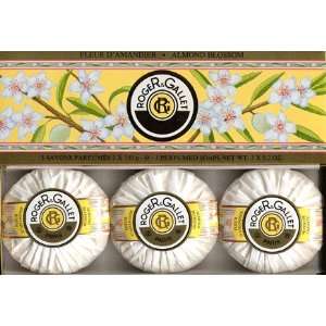   & Gallet Almond Blossom Soap Gift Box 5.2 Oz. From France Beauty