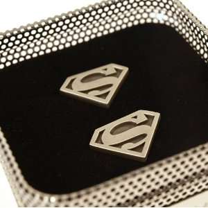  Superman Cufflinks   Silver