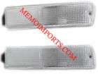  bumper lights vw jetta golf 90 92 mk2 smoke or clear available sale 