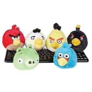  Angry Bird Plush Set (Set of 6) Toys & Games