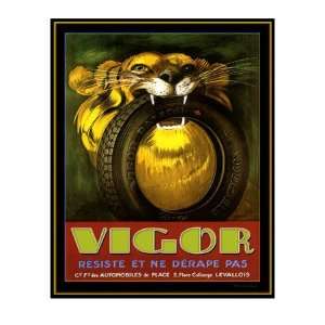  Vigor Tires Giclee Poster Print by Kate Ward Thacker 