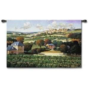  Vignoble De Provence 53 Wide Wall Tapestry