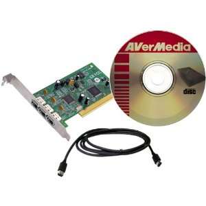   Firewire 3port Pciw/ Ulead Videostudio 4.0 with Ligos Electronics