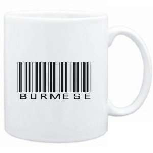  Mug White  Burmese BARCODE  Languages