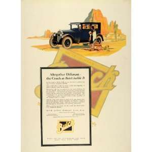   Ad Buick Motor Cars Desert Indian Pots Floyd Brink   Original Print Ad