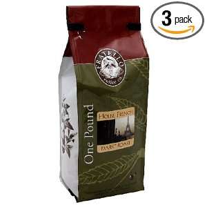 Fratello Coffee Company House French Dark Coffee, 16 Ounce Bag (Pack 