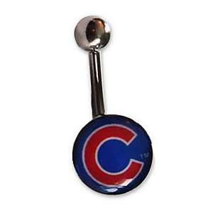  Chicago Cubs Belly Ring