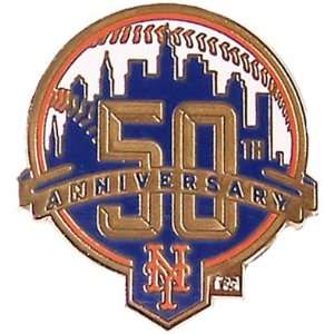   New York Mets 50th Anniversary Pin 1962   2012