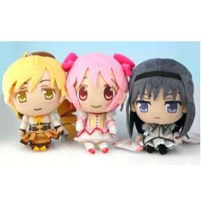   Magica (Madoka, Homura, Mami) Plush Dolls (Set of 3) Toys & Games