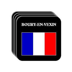  France   BOURY EN VEXIN Set of 4 Mini Mousepad Coasters 
