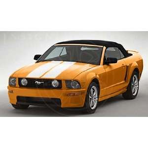  Mustang Racing Stripes, Coupe   Oxford White Automotive