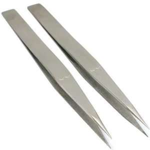 Anti Magnetic Straight Tweezers Jewelers Tools #AA