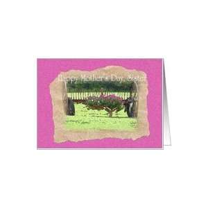  Mothers Day, Sister, Hay Rake With Floral Display in 