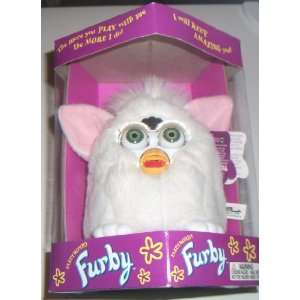 Furby (White) Green Eyes SNG Error Box Factory Sealed
