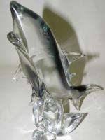 Vintage Venetian Type Art Glass Shark  