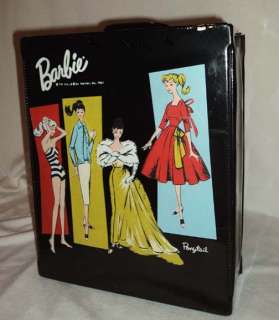 VTG Original Barbie Doll Lot 1961 Ponytail Case Clothes & Accessories 
