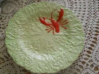 Vintage LOBSTER PLATES by Carlton Ware Made in England  