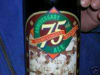 75th Negro League Reunion Bottle of Ale Robert Scott  