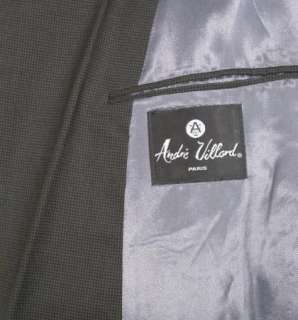 ANDRE VILLARD Mens PURE WOOL Sport /Suit Coat sz 43 R  