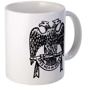  Double Headed Eagle Masonic Mug by  Kitchen 