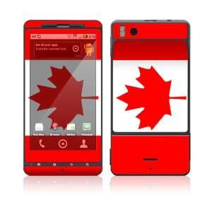  Canadian Flag Protector Skin Decal Sticker for Motorola 