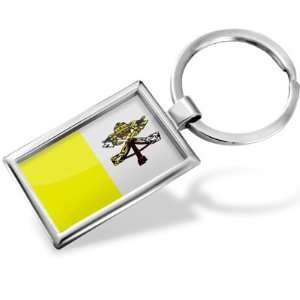  Keychain Vatican City Flag   Hand Made, Key chain ring Jewelry